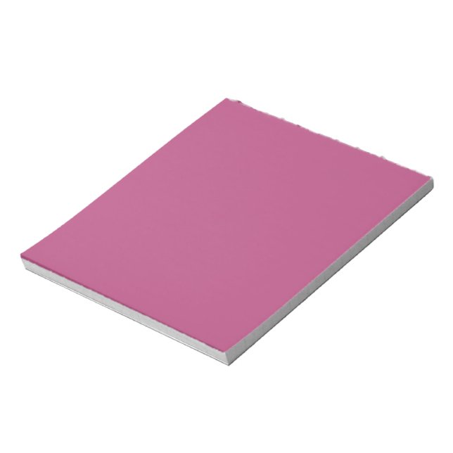 Trend Farbe - Rosa Lila Berry Notepad Notizblock (Rotiert)