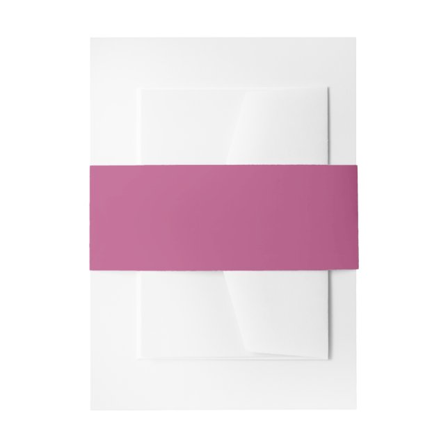 Trend Farbe Rosa Lila Einladung Bauchband Einladungsbanderole (Vorderseite Beispiel)