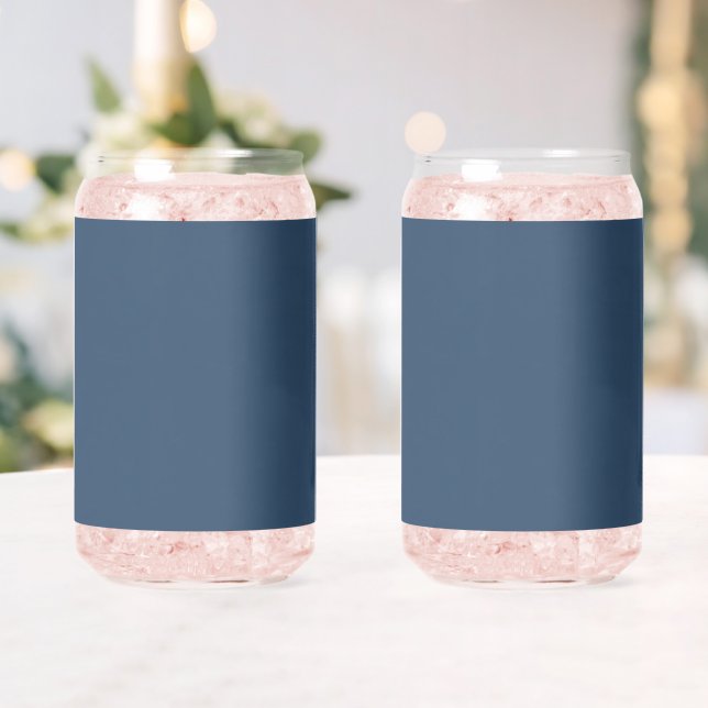 Trend Farbe Schweres Blau Minimalistisch-Dosenglas Dosenglas (Insitu (Hochzeit))