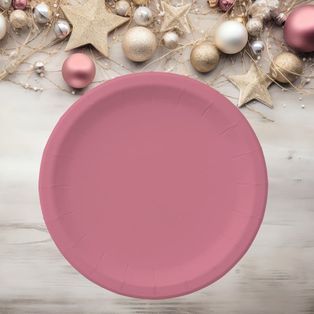 Trend Farbe Soft Pink Pappteller (Von Creator hochgeladen)