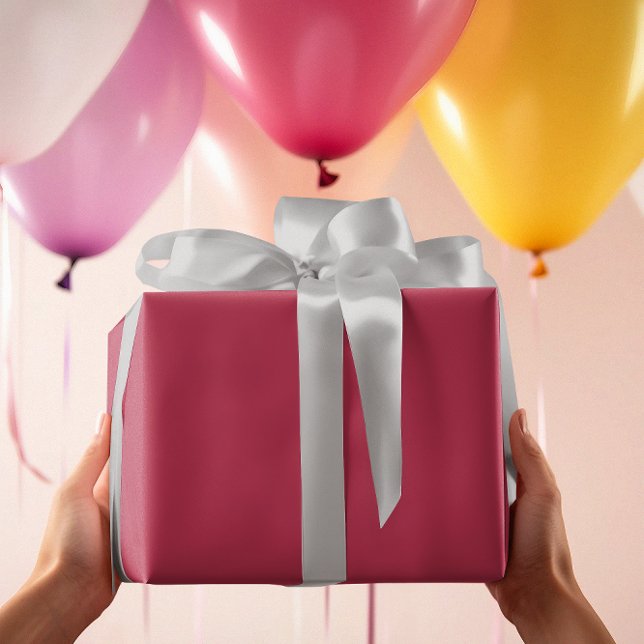 Trend Farbe warm rosa Geschenkpapier Set (Von Creator hochgeladen)