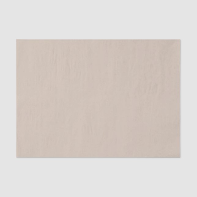 Trend Farbe: Weiches Taupe-Papiertissue Seidenpapier (Vorderseite)