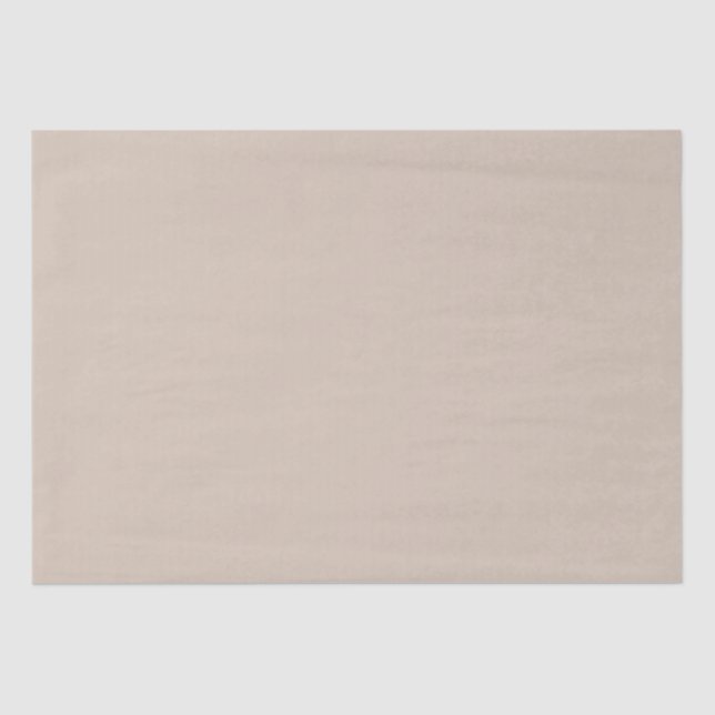 Trend Farbe: Weiches Taupe-Papiertissue Seidenpapier (Vorderseite)