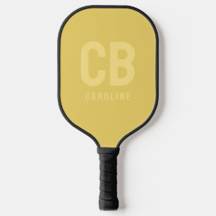 Trend Farbweich Gelbes Pickleball-Paddel Pickleball Schläger