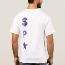 TREND für Abstrakten T - Shirt-Lavendel (RICH Back