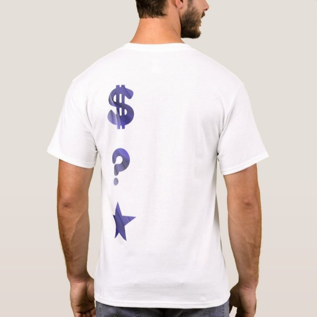 TREND für Abstrakten T - Shirt-Lavendel (RICH Back T-Shirt (Von Creator hochgeladen)