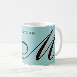 Trend für Monogramm - Innendesigner Kaffeetasse