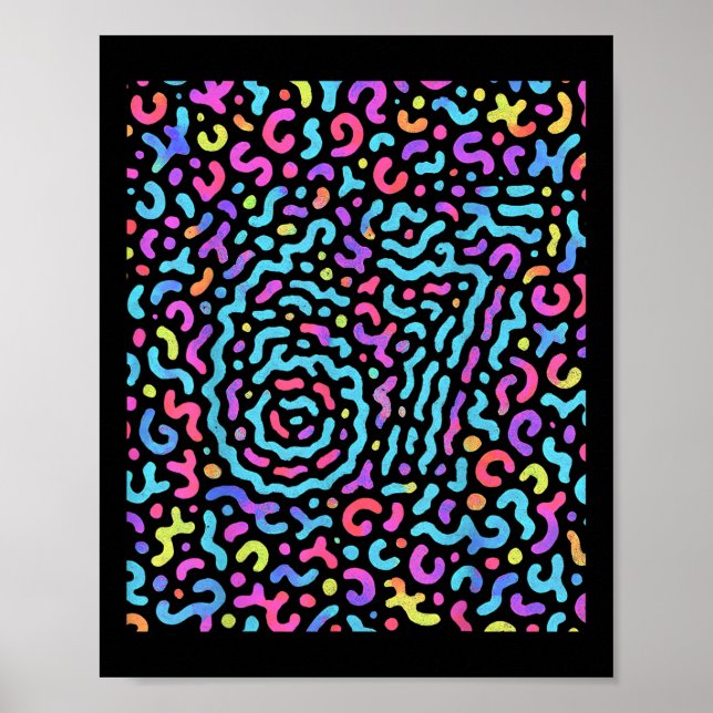 Trend Gen Z Alpha Six Seven 6 7 _4  Poster (Vorne)