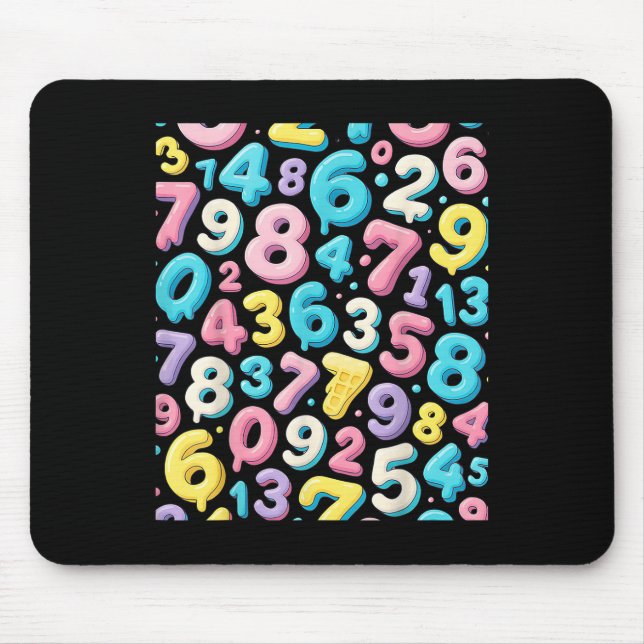 Trend Gen Z Alpha Six Seven 6 7 _8  Mousepad (Vorne)