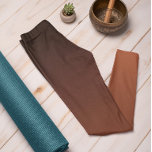 Trend Herbst Farbe gebrannt Kupfer Ombre Leggings<br><div class="desc">Stilvolle Burnt Copper subtile ombre Leggings aus unserer Herbst & Winter 2023/24 Trend Farbsammlung bieten zeitlosen Charme. Diese Ombre Burnt Kupfer Leggings haben einen Farbverlauf, verblassen von dunkel an der Spitze bis zur helleren / helleren Farbe an den Beinen. Die Farbe ist ein warmer, erdfarbener Schatten, der als tiefes Terrakotta...</div>