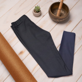 Trend im Herbst Farbe Navy Blue Ombre Leggings