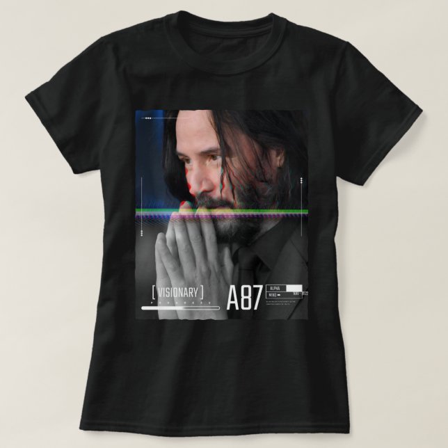 Trend Keanu Art reeves Geschenke für Musikfans T-Shirt (Design vorne)