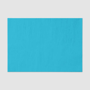 Trend - lebhafte Cyan-Farbe - Solid Seidenpapier