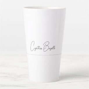Trend Minimalistisch Moderne Schlichte Kalligraphi Milchtasse