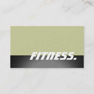 Trend Personal Trainer Fitness Sport Business Card Visitenkarte