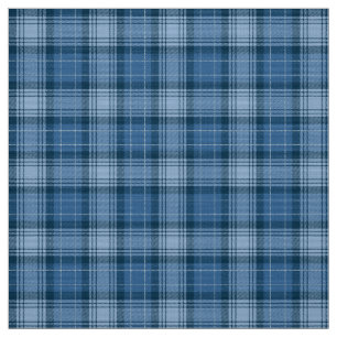 Trendblau Ireland Tartan karierter traditioneller  Stoff