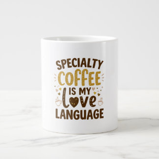 Trendcoffee Lover Quote Jumbo-Tasse