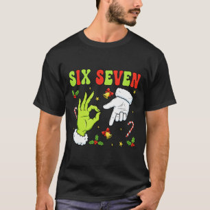 Trendendes Six Seven Weihnachts Meme 67 Xmas Lusti T-Shirt