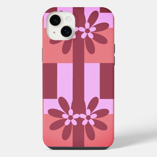 Trendfarben Marsala iPhone Hülle (Rückseite)