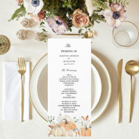 Trendfarbene Blume & Pumpkins Herbst