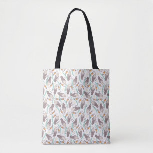 Trendfarbene exotische Toucans