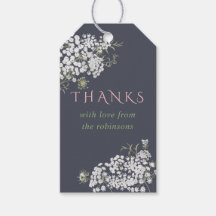 Trendfarbene Gipskraut Babydusche