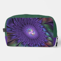 Trendfarbene Moderne Abstrakte Fraktal Blume