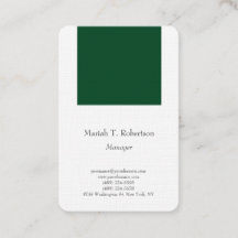 Trendfarbenes schlichtes, minimalistisches Waldgrü