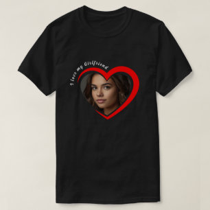 Trendig Ich Liebe Meine Freundin Rotes Herz Benutz T-Shirt