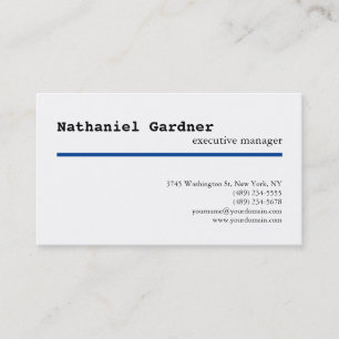 Trendig Schlicht kreativ Modernes, Minimalistisch Visitenkarte