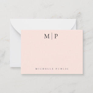 Trendige benutzerdefinierte Vorlage Chic Blush Pin