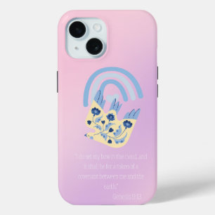 Trendige Bibel-Volks kunst-Taube Farbige Boho-Rege Case-Mate iPhone Hülle