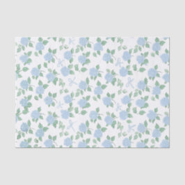 Trendige Blaue Hortensie  Seidenpapier