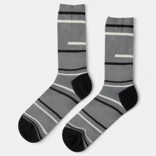 Trendige bunte gemusterte Socken