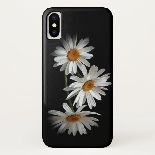 Trendige Daisy Blumenmuster Case-Mate iPhone Hülle (Rückseite)