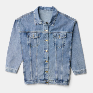 Trendige Denim Jeansjacke Damen 