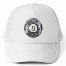 Trendige Disco Ball Motif, 8 Ball Art, Retro Vibes