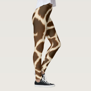 Trendige Elegante Kuh Imitate Leather Collection Leggings