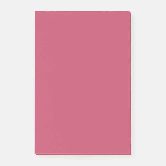 trendige Farb-Punch-Party  Post-it Klebezettel (Vorderseite)