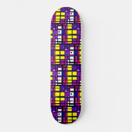 Trendige Farben und stilvolles Design Modernes Art Skateboard