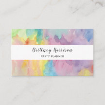 Trendige Farben Wasserfarben Abstrakte Kunst