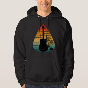 TRENDIGE GITARRENPLEKTRON SONNENUNTERGANG  HOODIE
