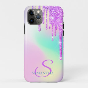 Trendige Glitter-Tropfen Holografisch Case-Mate iPhone Hülle