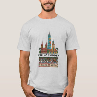 Trendige Ho-Chi-Minh-Stadt Saigon Explorer Vietnam T-Shirt