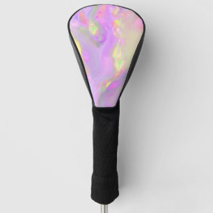 Trendige hübsche farbenfrohe abstrakte Wellen Golf Headcover