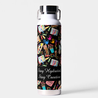 Trendige Kunst liefert Design für Künstler Trinkflasche