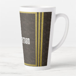 Trendige Latte Tasse Designs Personalisiert und st