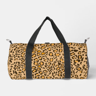 Trendige Leopardenprint Safari-Reisetasche Duffle Bag