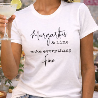 Trendige Margaritas und Limette machen alles gut T-Shirt