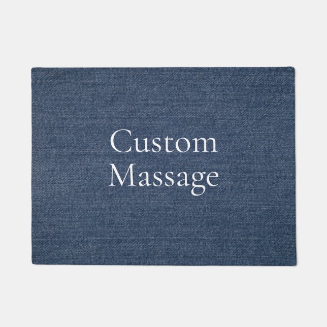 Trendige Massage Modern einfach Fußmatte (Vorderseite)